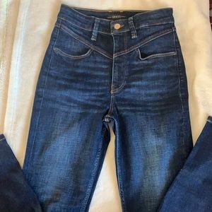 Guess super high rise jeans
